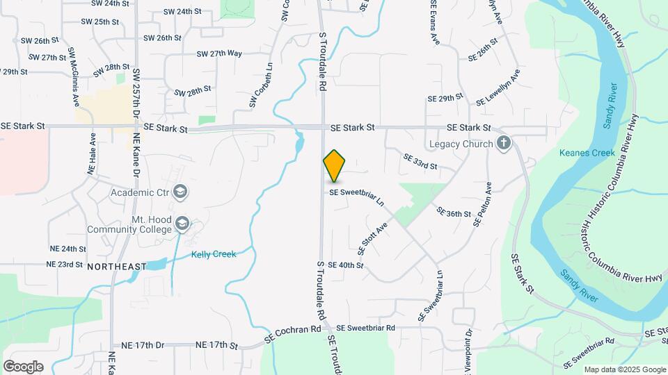 119 SE Sweetbriar Ln Map and Location Details