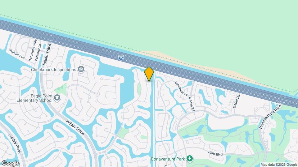 834 Verona Lake Dr Map and Location Details