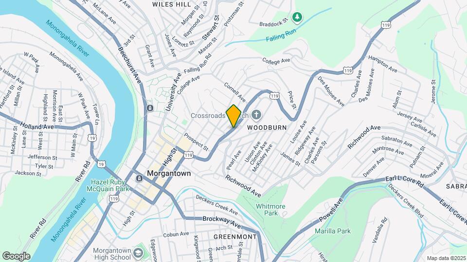 718 Willey St, Unit c Mapa y Detalles de la Ubicación