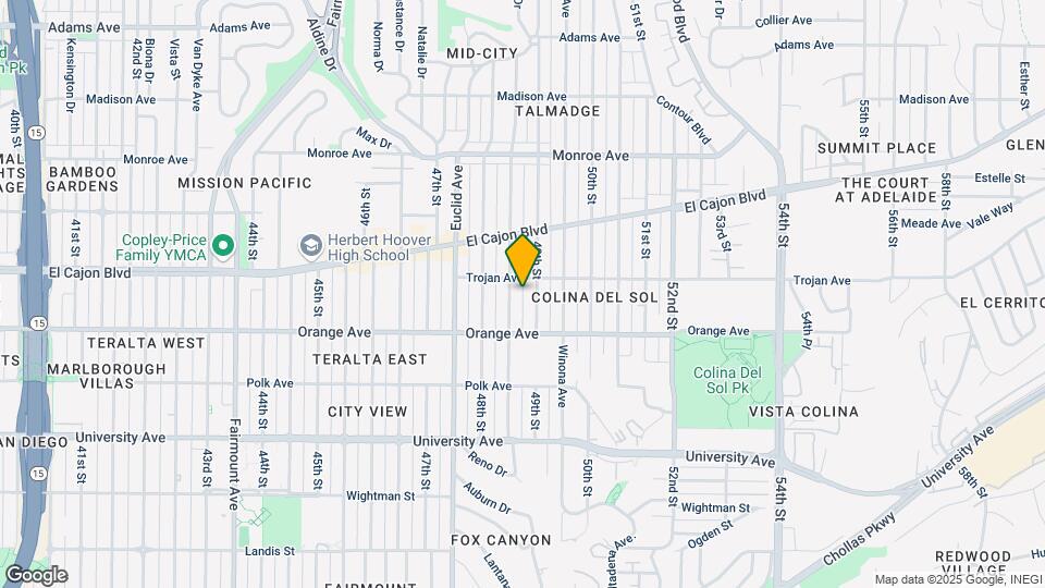 4269 Estrella Ave Map and Location Details