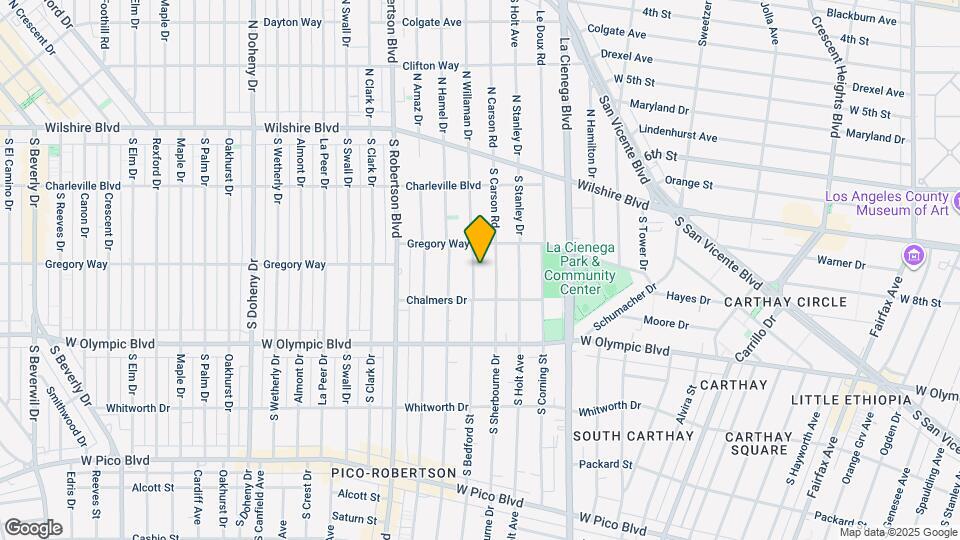828 S Bedford St, Unit 301 Map and Location Details