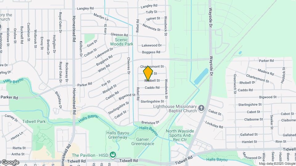 7626 Rhobell St Map and Location Details