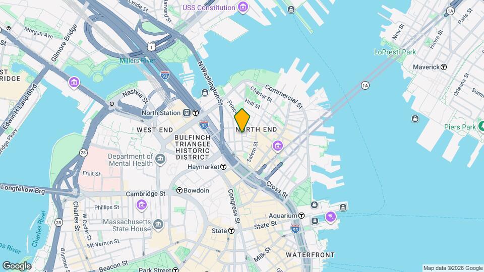 49 N Margin St, Unit 2 Mapa y Detalles de la Ubicación