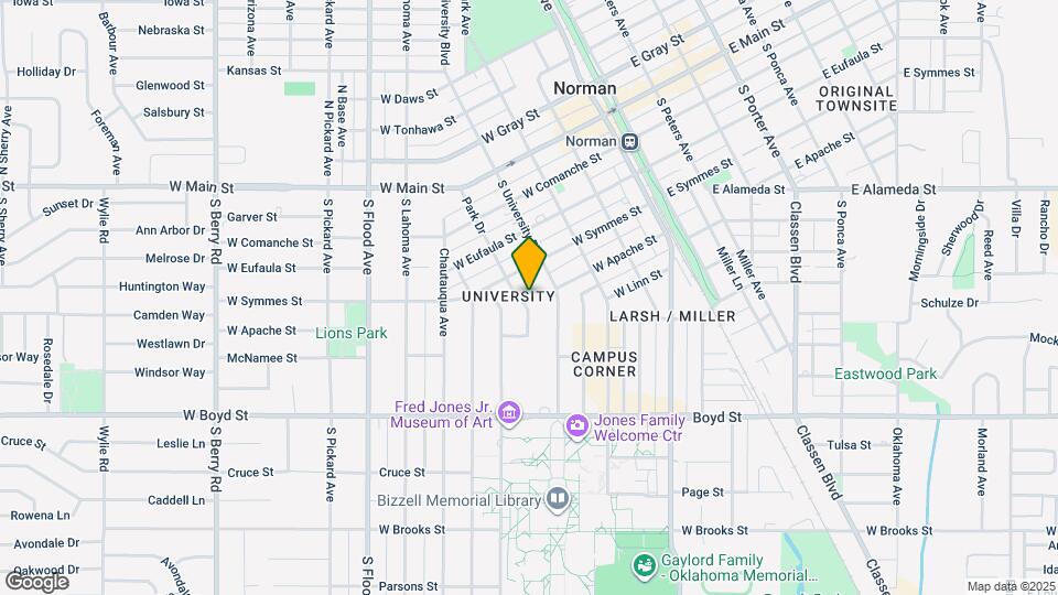 411 Park Dr Map and Location Details
