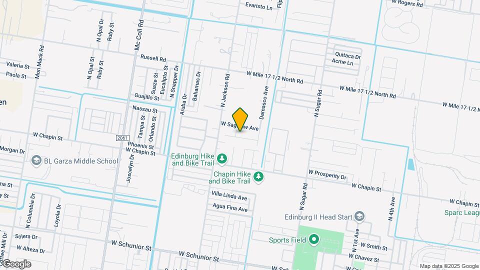 2019 W Chippewa Ave Mapa y Detalles de la Ubicación