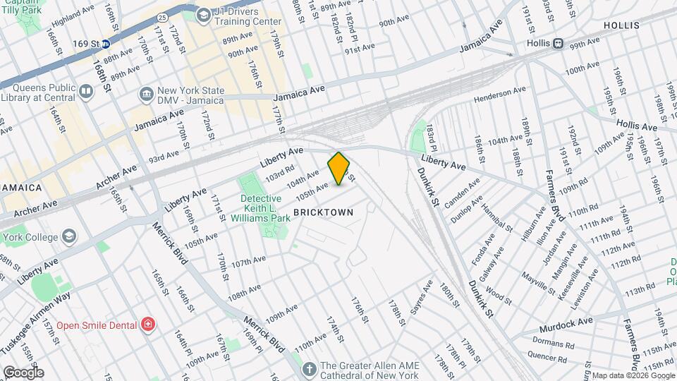 177-37 106th Ave Map and Location Details