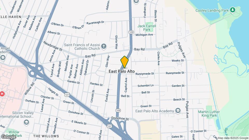 2330 University Ave Map and Location Details