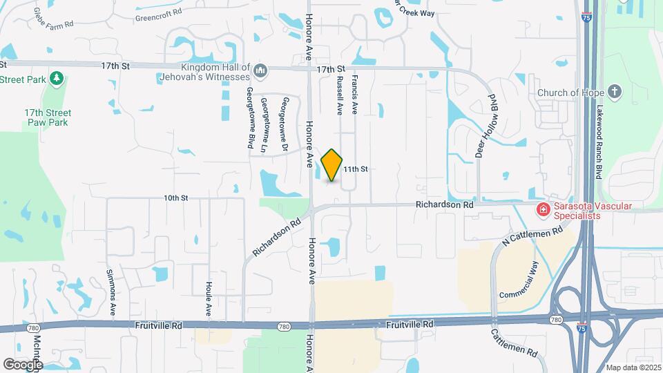 1017 Whitegate Ct Map and Location Details