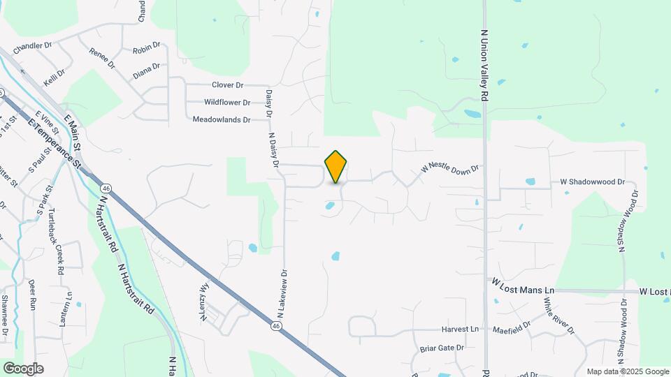 5391 N Teresa Ln Map and Location Details