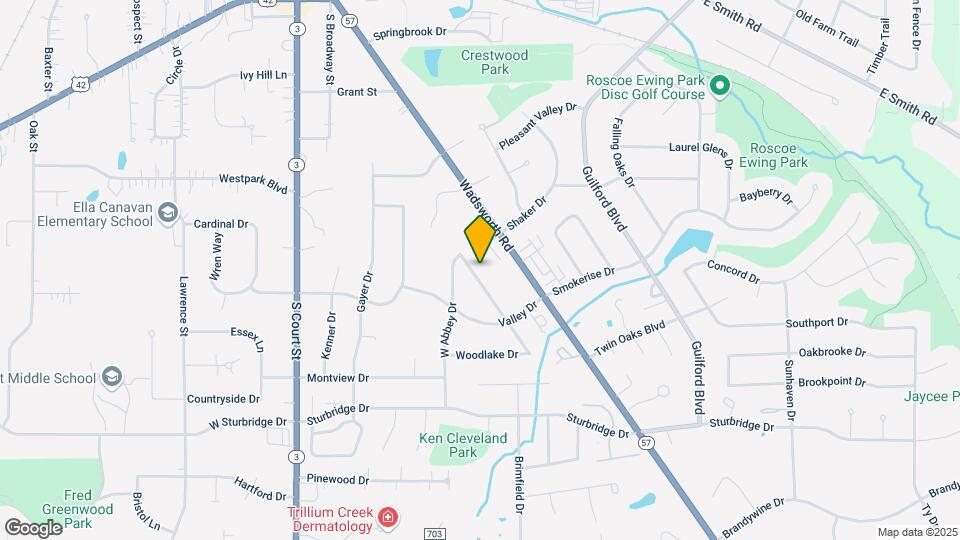 882 Wimbleton Dr Map and Location Details