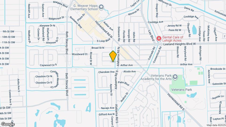 1099 Vineyard Pl Map and Location Details