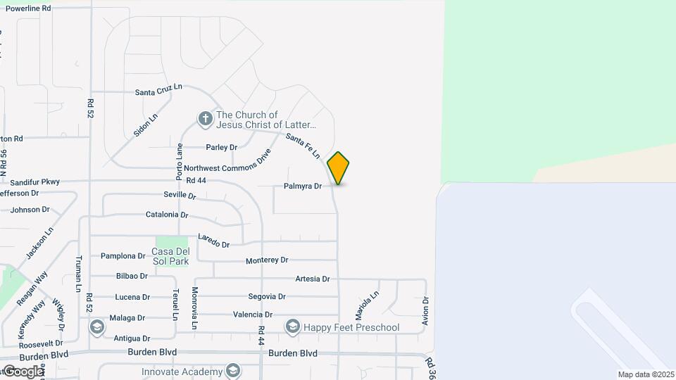 5505 Santa Fe Ln Map and Location Details