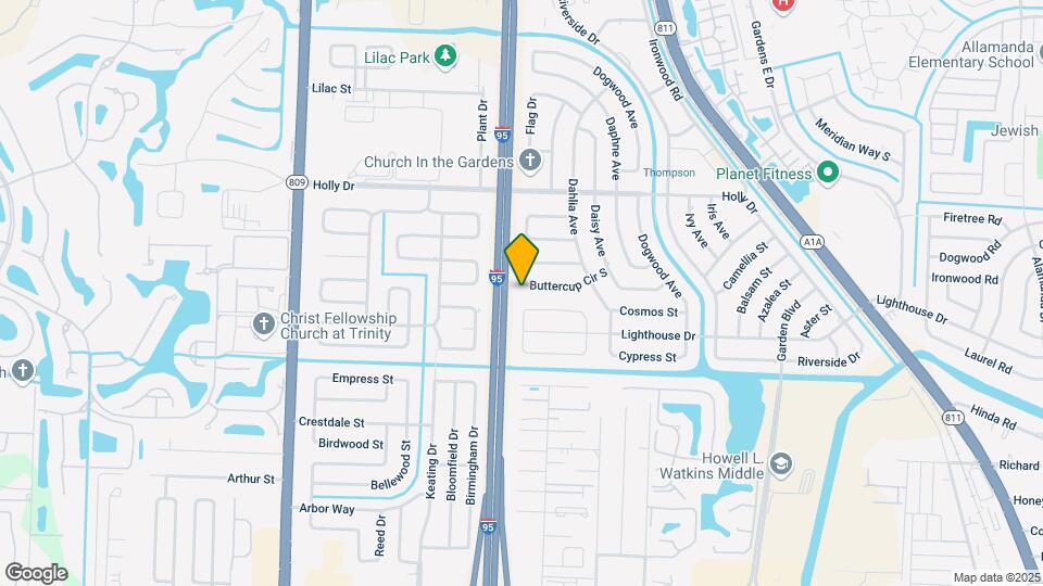 3940 Buttercup Cir S Map and Location Details