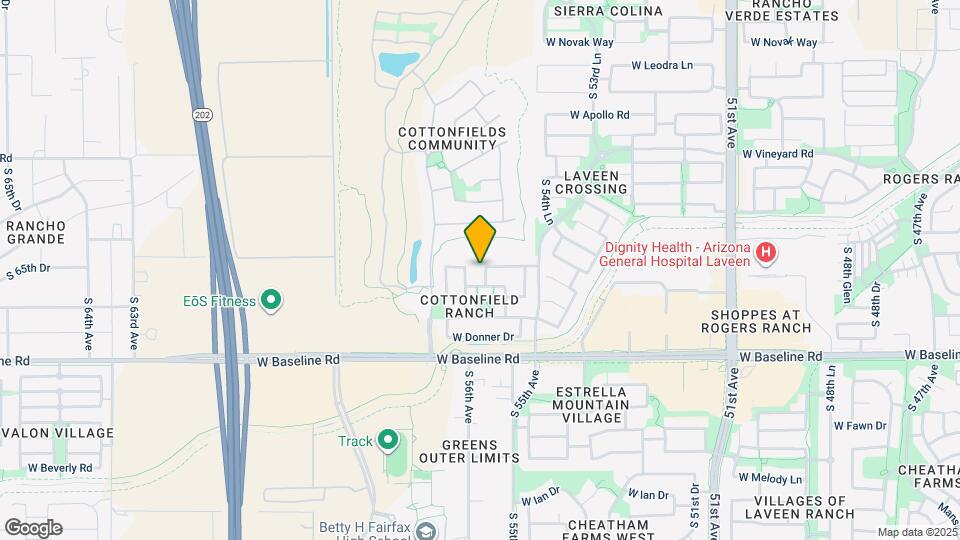 7208 S 56th Ave Map and Location Details