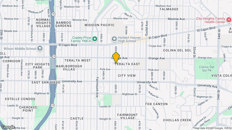 4131-4145 45th St Map and Location Details