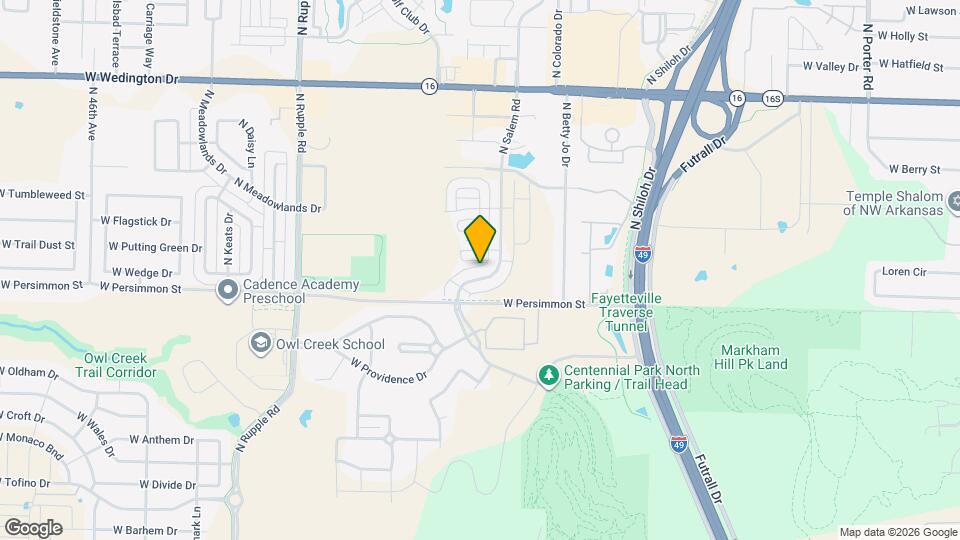 545 N Salem Rd Map and Location Details