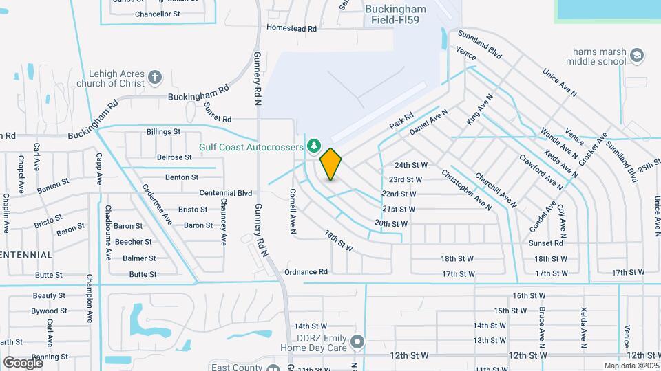 3942 20th St W Map and Location Details