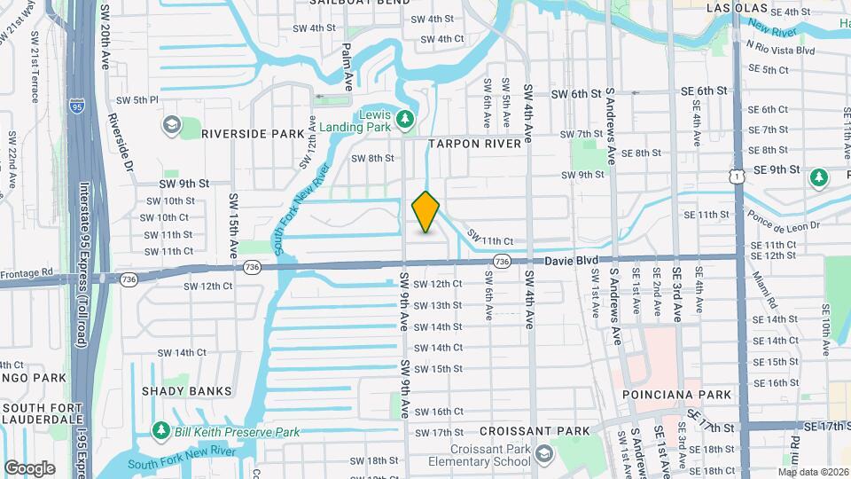 833 SW 11th Ct Map and Location Details