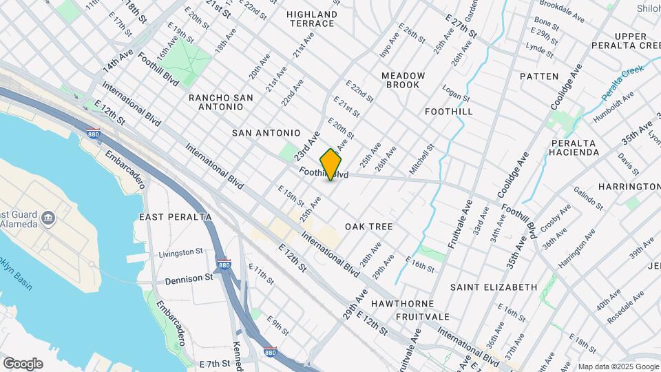 1623 25th Ave Map and Location Details