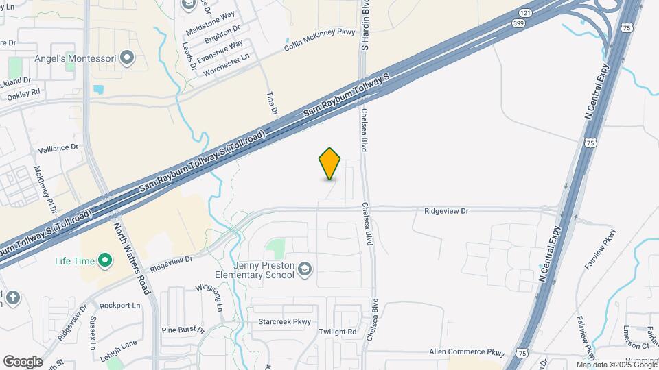 2523 Huxley Mews Mapa y Detalles de la Ubicación