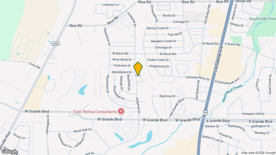 5885 Creekside Cir Map and Location Details