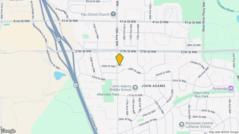 3420 18th Ave NW Mapa y Detalles de la Ubicación