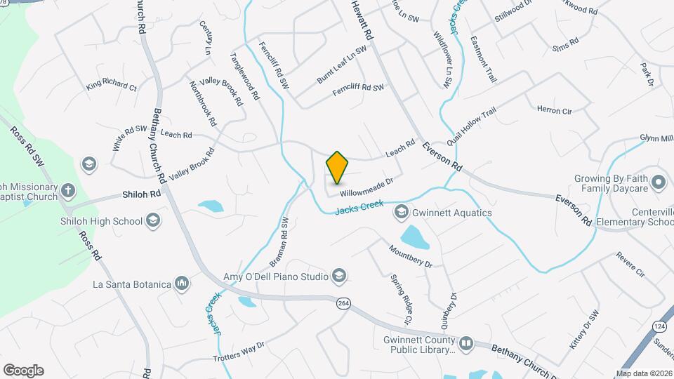 3935 Willowmeade Dr Map and Location Details