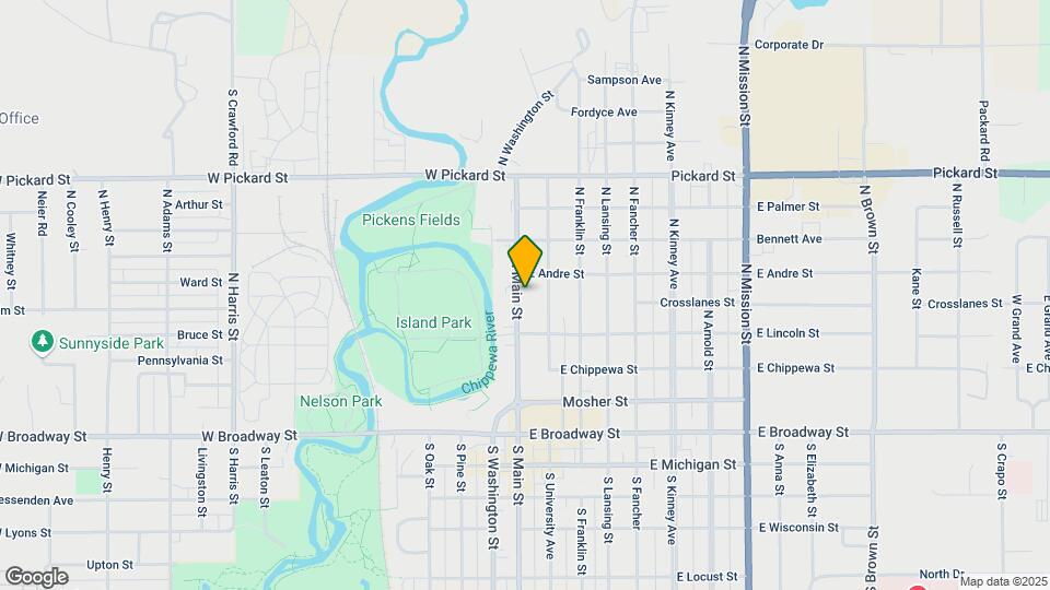 508 N Main St-Unit -B Map and Location Details
