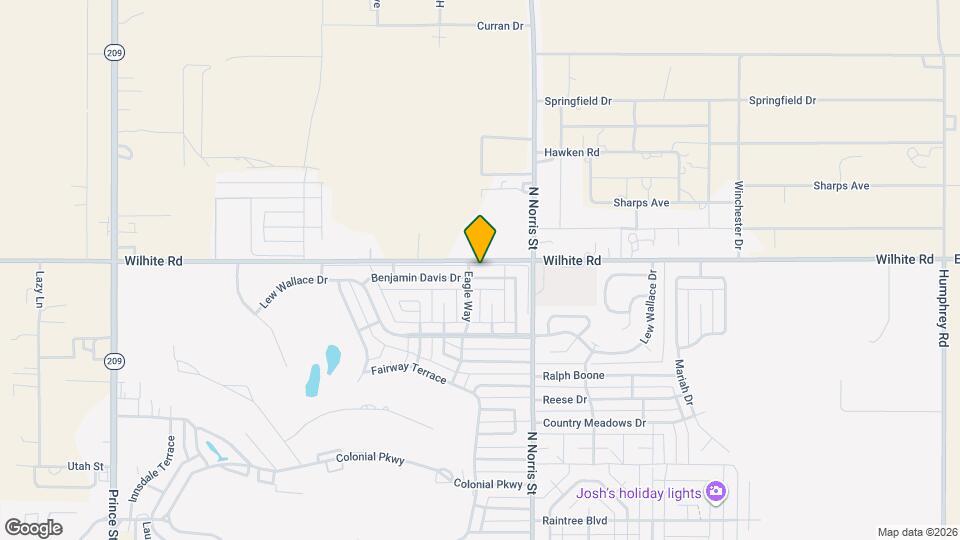 3804 Benjamin Davis Dr Map and Location Details