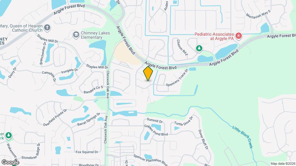 8476 Allwine Ct Map and Location Details