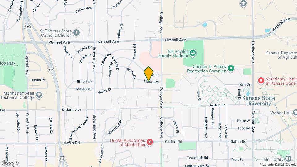 2425 Himes Rd Map and Location Details