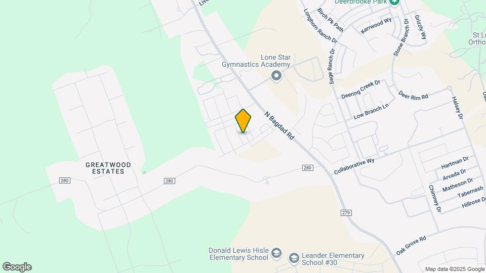 2436 Berryville Ln Map and Location Details