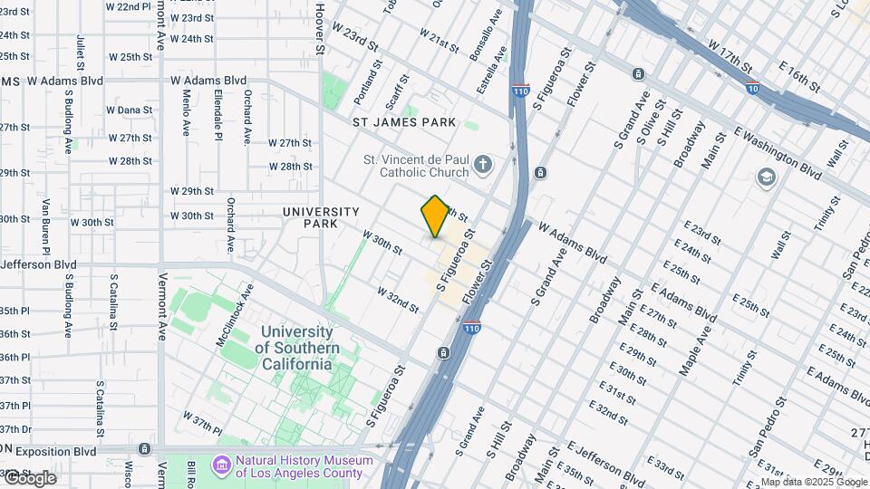 630 W 28th St Map and Location Details