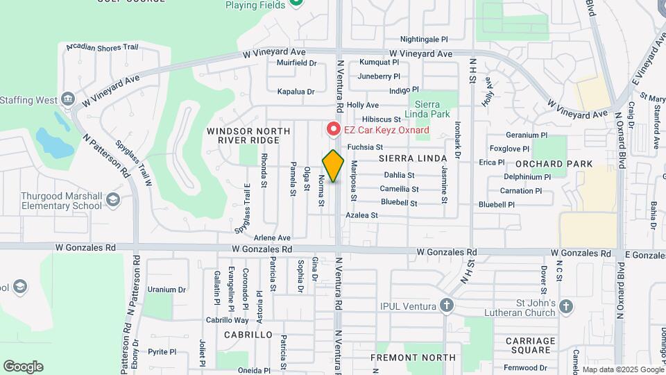 2035 N Ventura Rd Mapa y Detalles de la Ubicación