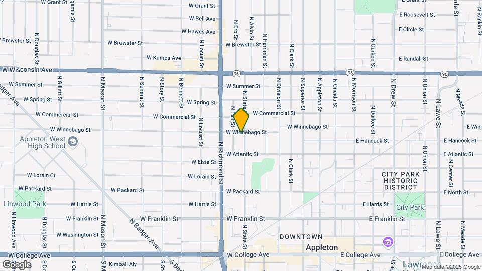 805 N State St Map and Location Details