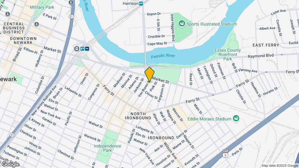42 Van Buren St, Unit 1 Map and Location Details