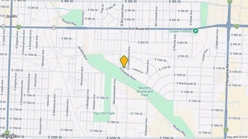 1907 Campbell Pkwy Map and Location Details