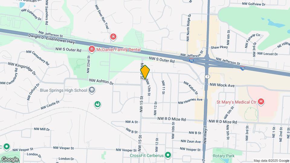 913 NW 13th St Map and Location Details
