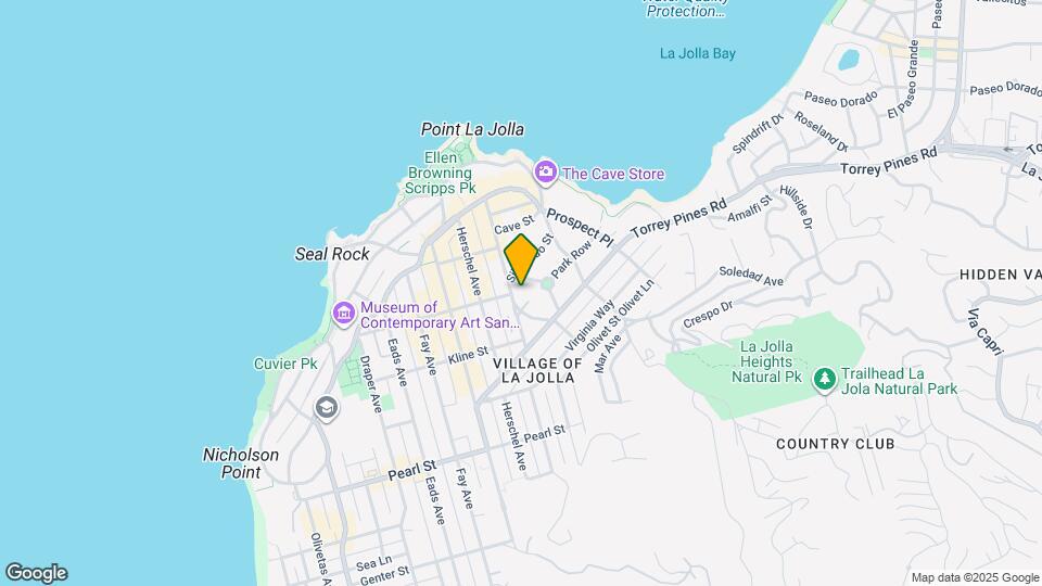 7783 Ivanhoe Ave Map and Location Details