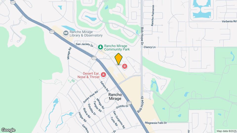 Rancho Mirage Villa Apartments Map and Location Details
