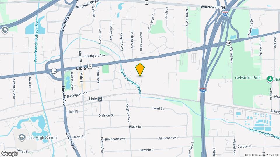 Lisle Station Apartments Map and Location Details