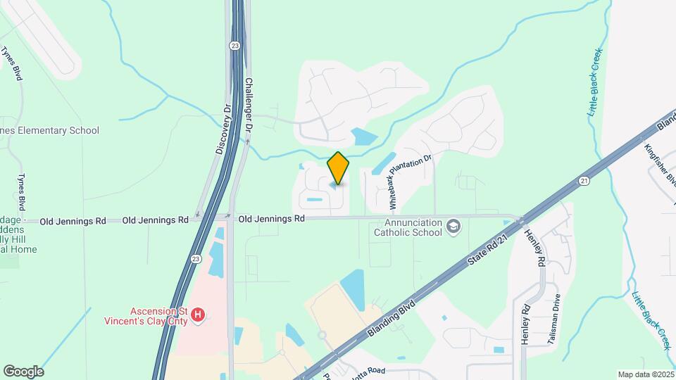 1122 Summer Springs Drive Map and Location Details