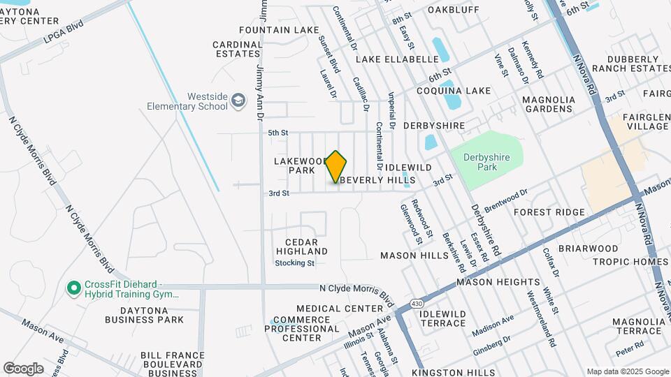 1598 3rd St Map and Location Details