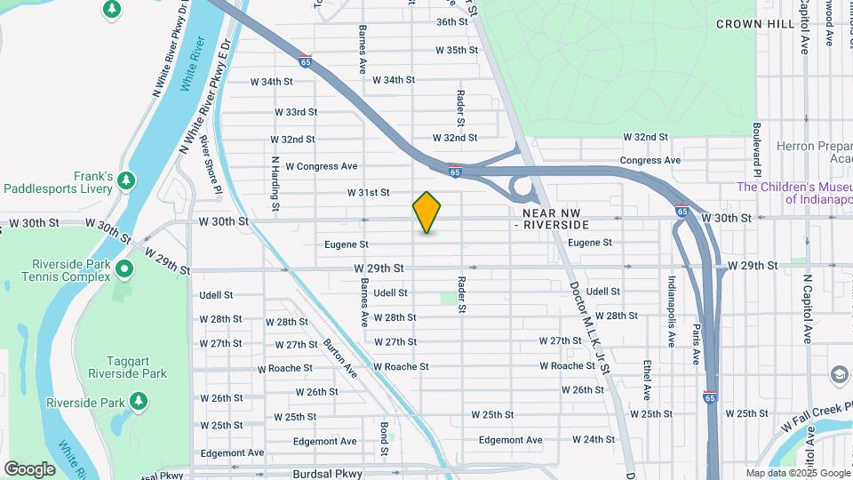 1058 Eugene St Mapa y Detalles de la Ubicación