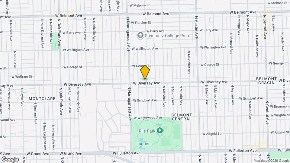 6304 W Diversey Ave, Unit 2 Mapa y Detalles de la Ubicación