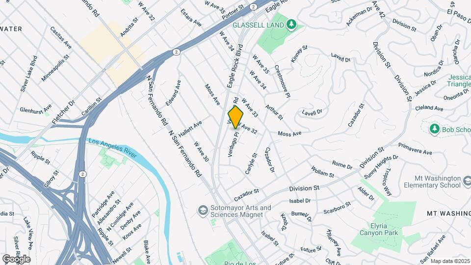 3183 1/2 Verdugo Pl Map and Location Details