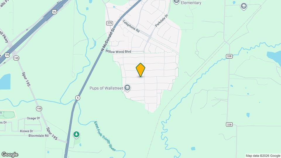 1104 Hoyt Dr Map and Location Details