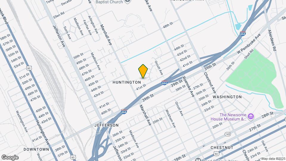 855 41st St Map and Location Details