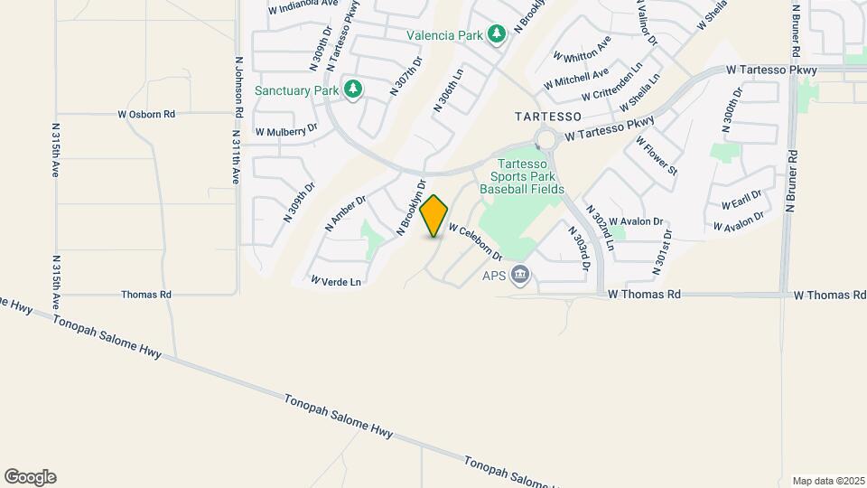 3066 N Lainey Ln Map and Location Details