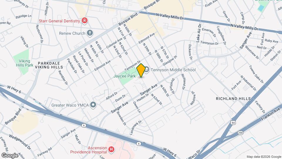 836 N 62nd St Map and Location Details